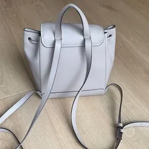 Kate Spade Light Gray Leather Backpack kate spade | Bags | Kate Spade Light Purplish Gray Leather  main image 2